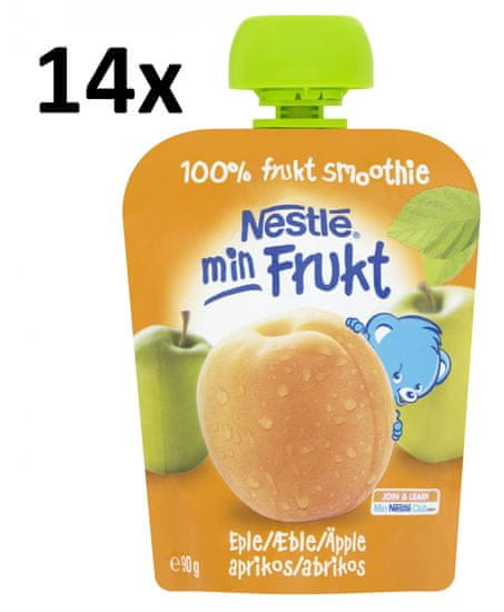 Nestlé Min Frukt Meruňka 14x90g exp. duben 2019
