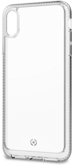 CELLY Zadný kryt Hexalite pre Apple iPhone XS Max, biely HEXALITE999WH