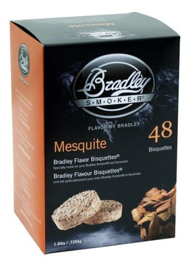 Bradley Smoker Brikety na údenie Mesquite 48 ks