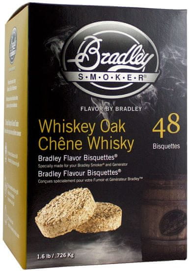 Bradley Smoker Brikety na údenie Whiskey Dub 48 ks