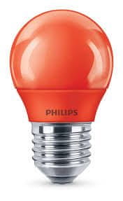 Philips LED colored P45 E27 RED 1SRT4