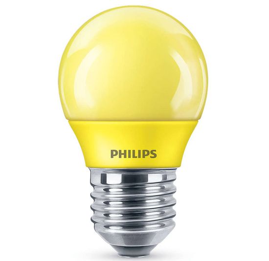 Philips LED colored P45 E27 YELLOW 1SRT4