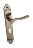 Julia patina - kľučka na dvere - pre cylindrickú vložku