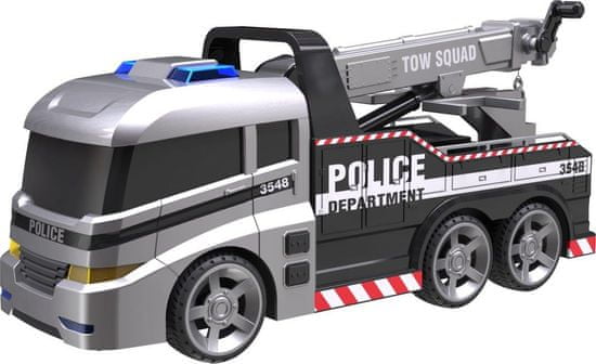 Teamsterz Odťahové policajné auto so zvukom a svetlom