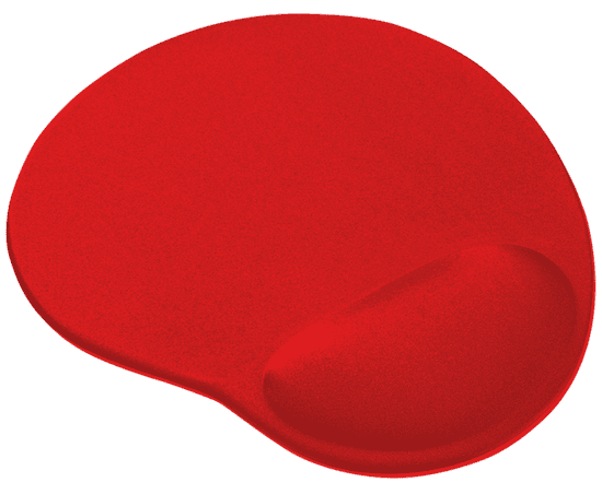 TRUST Bigfoot Gel Mouse Pad, červená (20429)