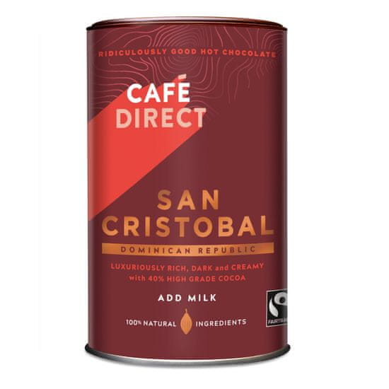 Cafédirect horúca čokoláda San Cristobal 40% kakaa 250g