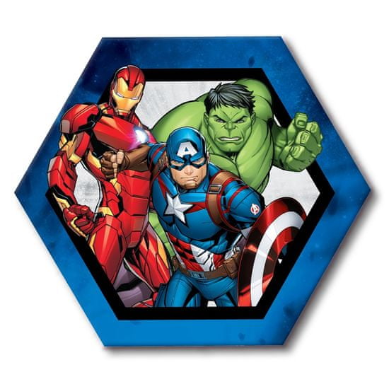Jerry Fabrics Dekoratívny mikroplyšový vankúšik Avengers