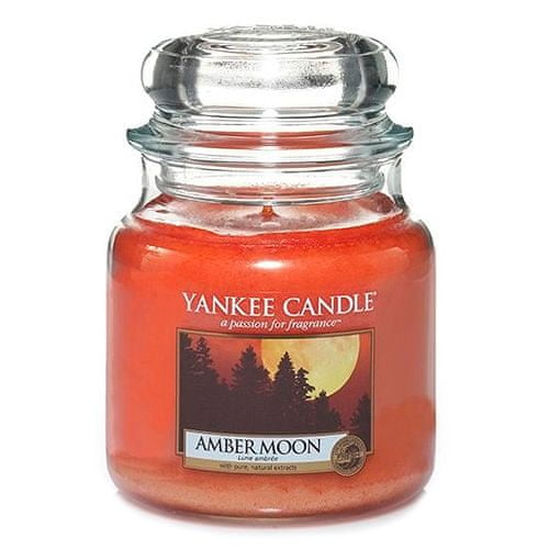 Yankee Candle Classic stredný - Jantarový mesiac, 410 g