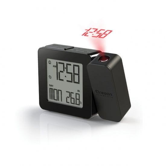 OREGON SCIENTIFIC Digitální budík s projekciou času RM338PX black PROJI