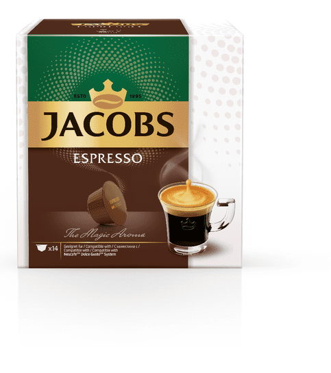 Jacobs Kartón 3 x kapsuly 14 ks Espresso