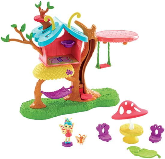 Mattel Enchantimals Chrobáčik a motýlí dom