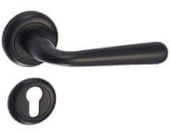 Infinity Line Lea B00 čierna- kľučka na dvere - pre cylindrickú vložku