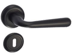 Lea B00 čierna- kľučka na dvere - pre wc
