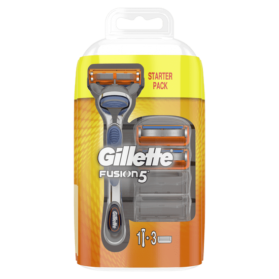 Gillette Fusion Pánsky holiaci strojček + 3 holiace hlavice