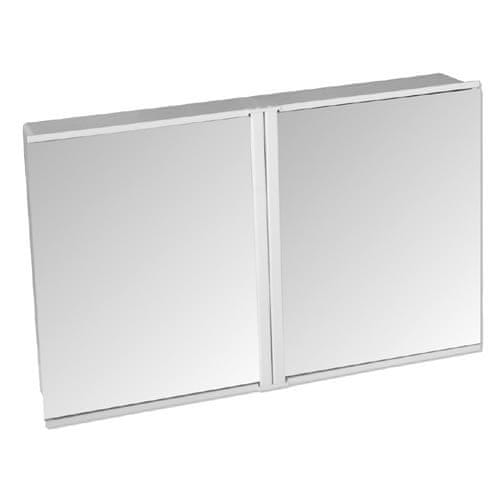 M.A.T Group Kúpeľňová skrinka dvojdielna 54,5 x 34,5 x 9 cm biela