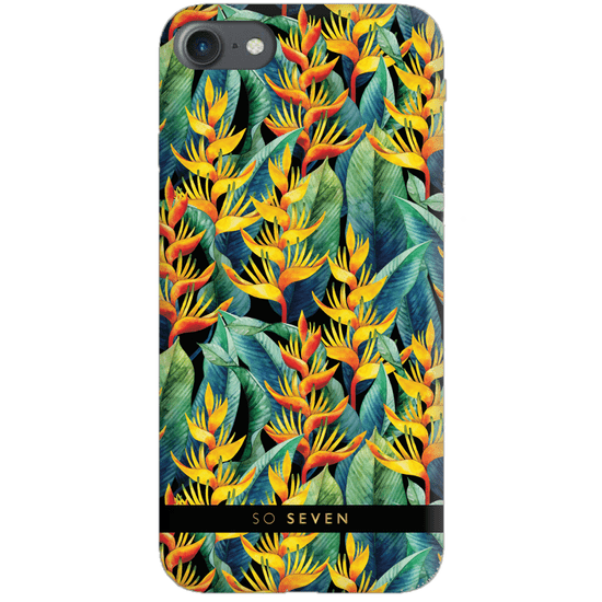 SO SEVEN Hawai Case Tropical Yellow Kryt pro iPhone 6/6S/7/8 SSBKC0057