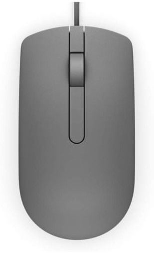 DELL MS116 optická myš, káblová, sivá (570-AAIT) - zánovné