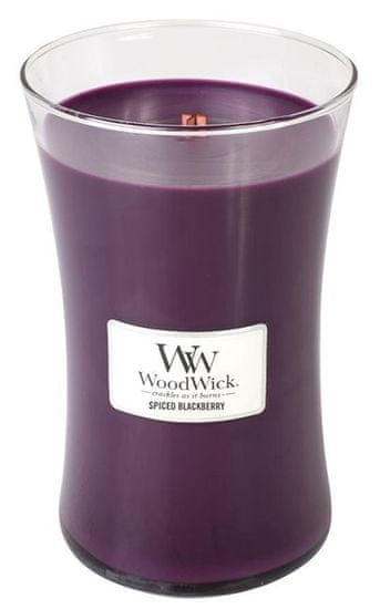 Woodwick Vonná sviečka Pikantná ostružina, 609,5 g