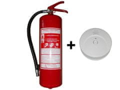 Hastex Sada hasiaci prístroj práškový P6Te+dymový hlásič požiaru