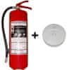 Hastex Sada práškový hasiaci prístroj 6kg P6Th + dymový hlásič požiaru