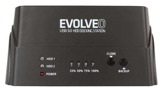 Evolveo HDD dokovacia stanica, USB 3.0 BN-D4U3P