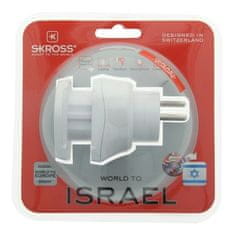 Skross Cestovní adaptér Israel Combo pro použití v Izraeli PA63