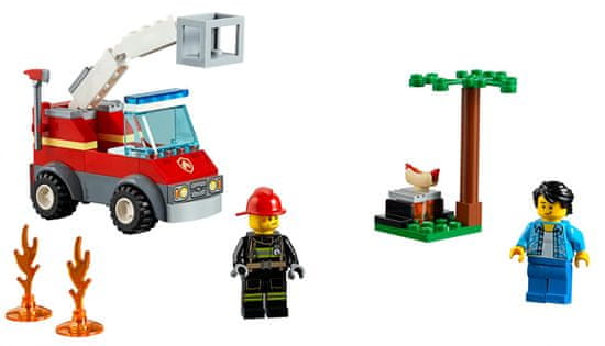 LEGO City 60212 Grilovanie a požiar