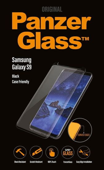 PanzerGlass Premium pro Samsung Galaxy S9 čierne (7142)