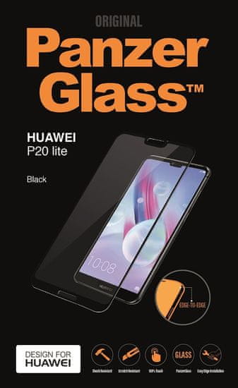 PanzerGlass Edge-to-Edge pro Huawei P20 Lite černé (5298)