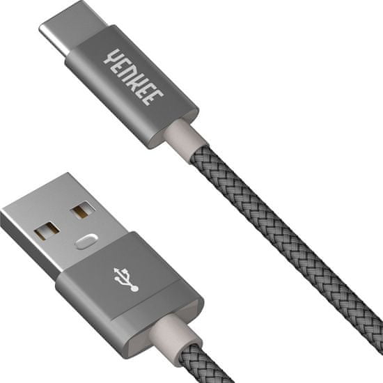 Yenkee YCU 301 GY kábel USB A 2.0/C 1 m 45013683