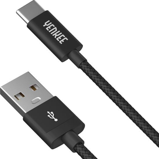 Yenkee YCU 301 BK kábel USB A 2.0/C 1 m 45013681