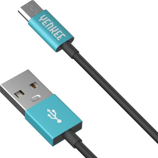 Yenkee YCU 222 BBE kábel USB/micro 2 m 45013675 - zánovné