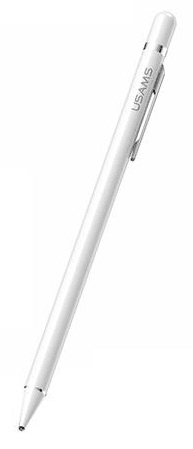 USAMS ZB057 Touch Screen Stylus Pen White (With Clip) (EU Blister) 2441883