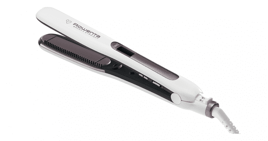 Rowenta žehlička na vlasy SF7510F0 Premium Care Brush & Straight