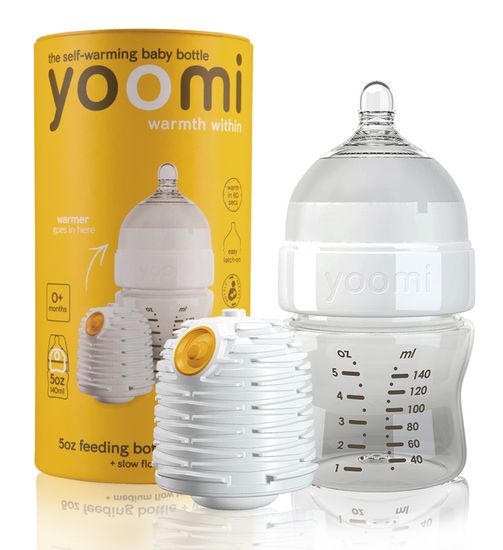 Yoomi 5oz Bottle/Warmer/Teats - Y15B1W