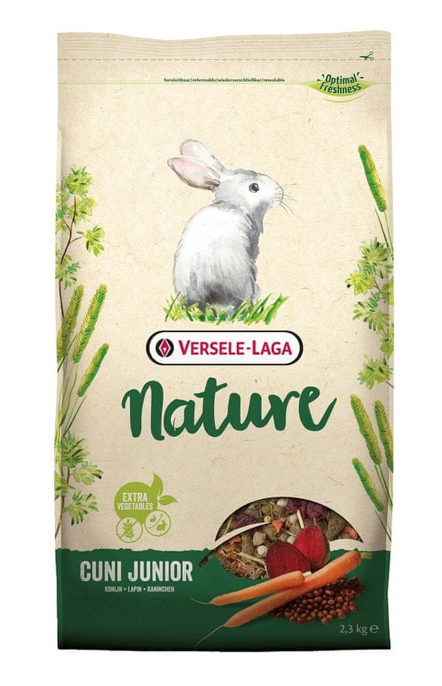 Versele Laga Nature Cuni Junior - pre králiky 2,3 kg