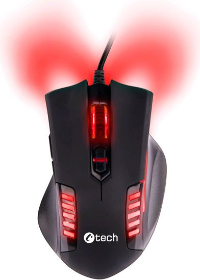 C-Tech Empusa, červené LED (GM-17)