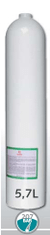 LUXFER fľaša hliníková S 40 (5,7L) priemer 134 mm 207 Bar