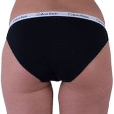 Calvin Klein 3 PACK - dámske nohavičky Bikini QD3588E-001 (Veľkosť XL)