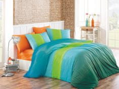 BedTex Obliečky Colorful Modré 140x200 / 70x90 cm