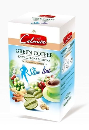 Celmar Mletá zelená káva so zázvorom, 250 g