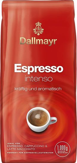 Dallmayr Espresso Intenso 1 kg, zrnková káva