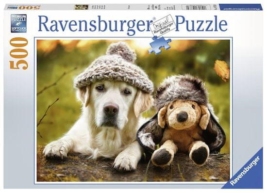 Ravensburger Pes s čepicí 500 dílků