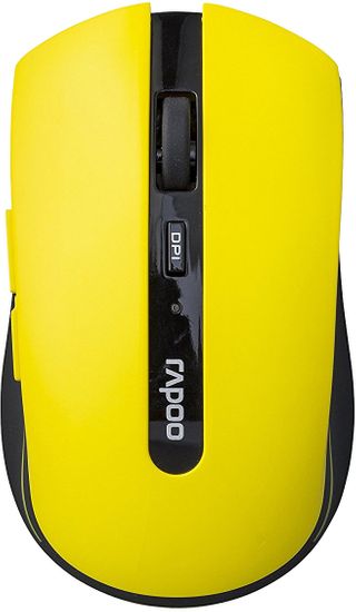 Rapoo 7200P, 5G bezdrôtová optická myš žltá (7200P)