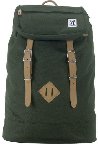 The Pack Society  unisex zelený batoh