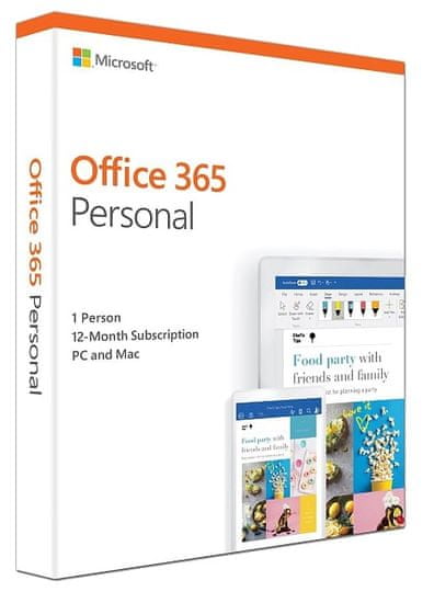 Microsoft Office 365 Personal EN verzia (QQ2-00790)