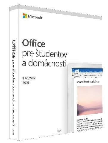 Microsoft Office 2019 pre študentov a domácnosti (79G-05073)