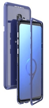 Luphie CASE Luphie Magneto Hard Case Glass Blue pro Samsung G960 Galaxy S9 2441707