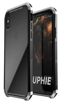 Luphie CASE Double Dragon Aluminium Hard Case Black/Silver pro iPhone X 2441727