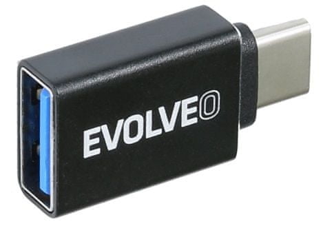 Evolveo C1, redukcia USB-A 3.1 / USB-C 3.1 Gen 2, 10 Gb/s ADAPTER-USB-C-USB-A